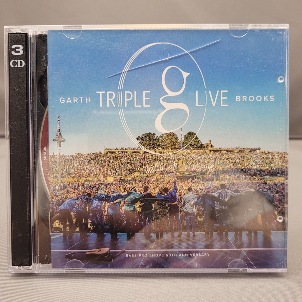 Triple Live by Garth Brooks (3 CD, 2023) *MISSING DISC #2‎ and #3*